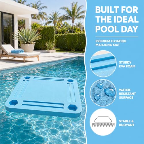 Mesa flotante para Mahjong impermeable 31.5" x 31.5" miniatura 3