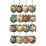 Photo Gallery tktouci palle addobbi natale | 18 pezzi decorazioni festive charm in legno - palline natalizie appendibili per famiglia festa portico percorso ringhiera finestra ghirlanda giardino esterno - Photo Gallery tktouci palle addobbi natale | 18 pezzi decorazioni festive charm in legno - palline natalizie appendibili per famiglia festa portico percorso ringhiera finestra ghirlanda giardino esterno -