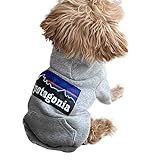 シャツ 犬の冬のコート 犬服 ドッグウェア パーカー 犬用コスチューム 可愛い ペットウェア 小中大型犬服 わんちゃんのお洋服 防寒 暖かい ワンコ服 秋冬 人気 おしゃれ クリスマス お散歩 お出かけ(ライトグレー-XL)