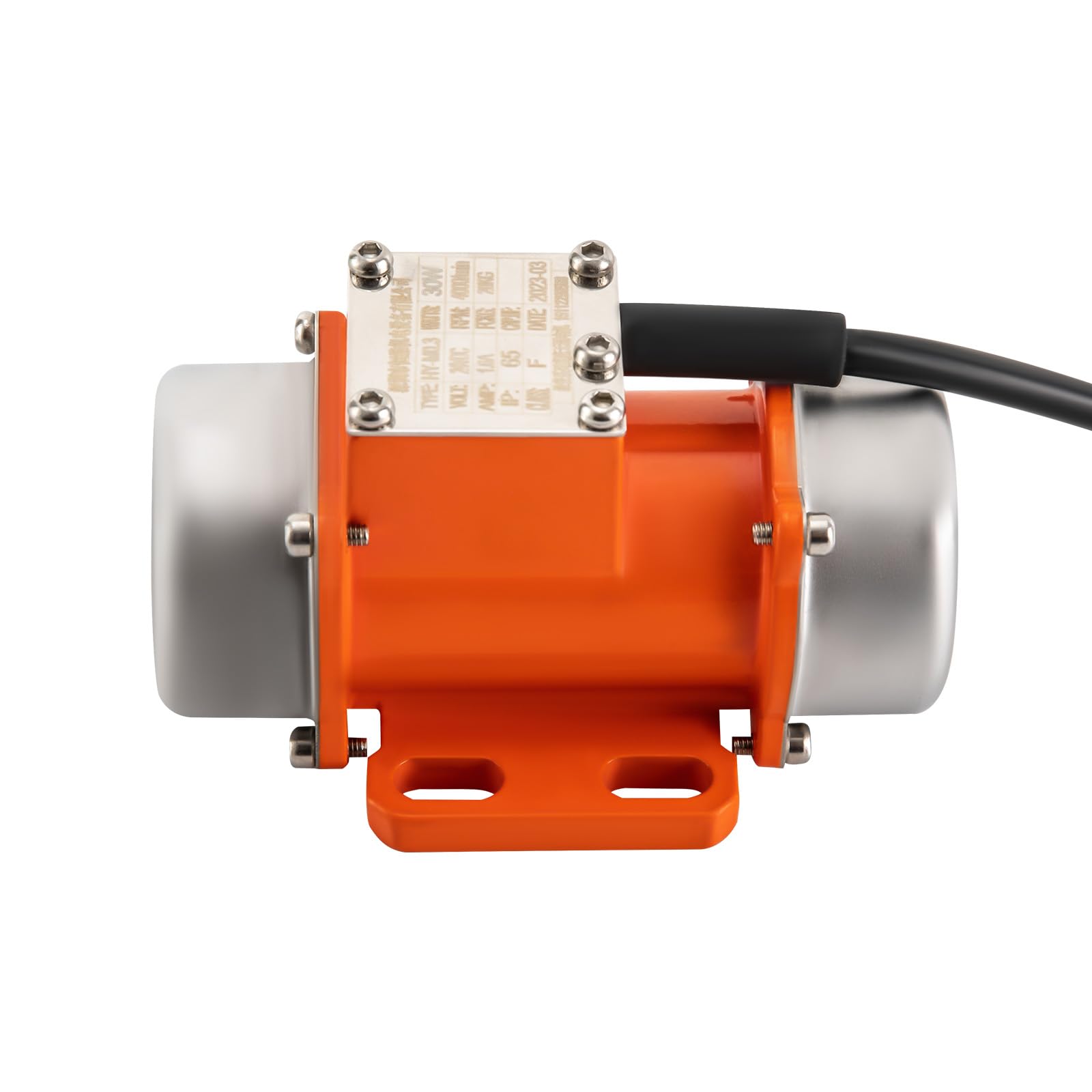 30W 12/24V Vibrationsmotor mit Drehzahlregler 0-4000U/min Mehrzweckmotor Rüttelmotor für Bergbau Metallurgie Kohle Elektrizität Bauwesen (12, Volt)