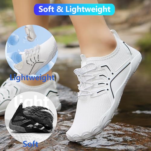 Image of Hike Barefoot Shoes Women Men Pro Water Footwear Wide Toe Box Non-Slip Unisex Athletic Outdoor Running Shoes