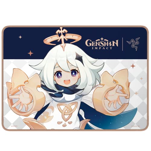 Preisvergleich Produktbild Razer Goliathus Speed Soft Gaming-Mauspad, mittelgroß, glatte Stoffoberfläche, optimiert für alle Empfindlichkeitseinstellungen und Sensoren, rutschfeste Unterseite, Genshin Impact Edition