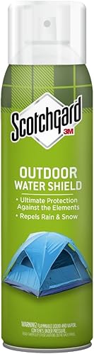 Scotchgard Outdoor Water Shield - Espray repelente al agua para equipo de exterior y muebles de patio, espray de tela para protección contra los