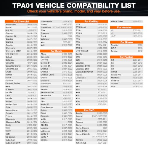 VXDAS TPA01 2-in-1 TPMS & Gauge