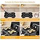 3 Stück Ninja Heißluftfritteuse Zubehör, Silikonform Donuts Backform Airfryer Zubehör Kompatibel Ninja AF400EU, AF500EU, AF300EU, AF451EU, SL400EU, Ölpinsel Enthalten