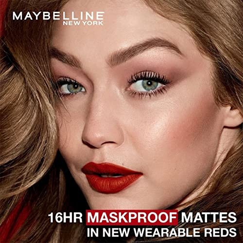 Image of Maybelline New York Liquid Matte Lipstick, Long Lasting, 16hr Wear, Superstay Matte Ink, 305 Unconventional, 5 ml