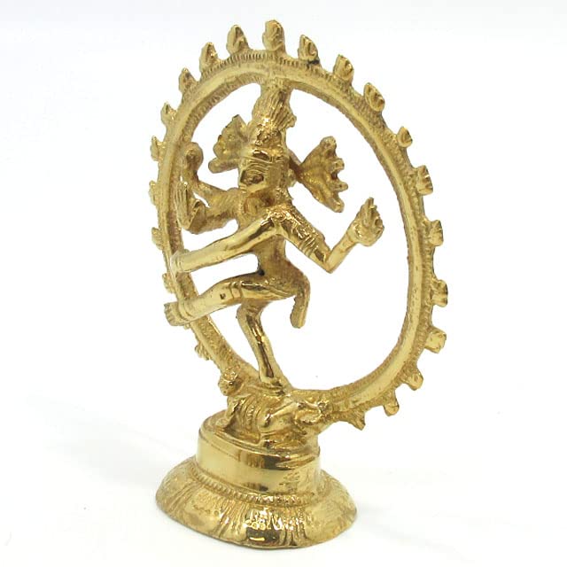 Amazon.co.jp: シヴァ神 置物 シバ神の置物 真鍮 ナタラージャ