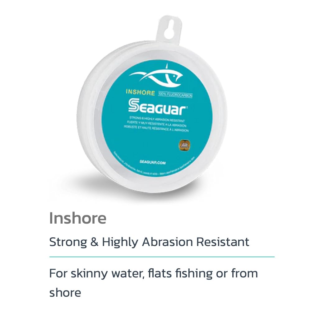 Linha De Pesca Seaguar Fluorocarbono - 100m 22,7kg