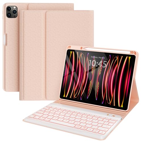 Clavier rétroéclairé 7 couleurs pour iPad Pro 12.9 et Air 13