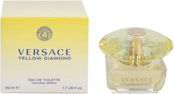 Versace Spray for Women, Yellow Diamond, 1.7 Ounce