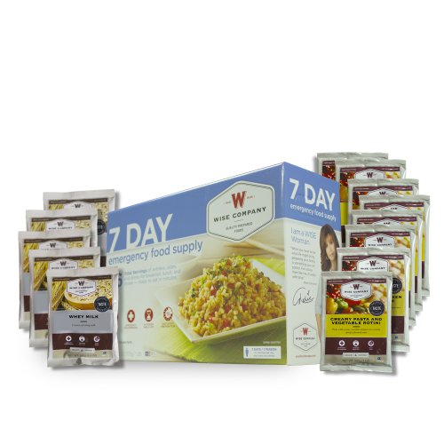 Wise Company 7 Day Emergency Food and Drink Supply