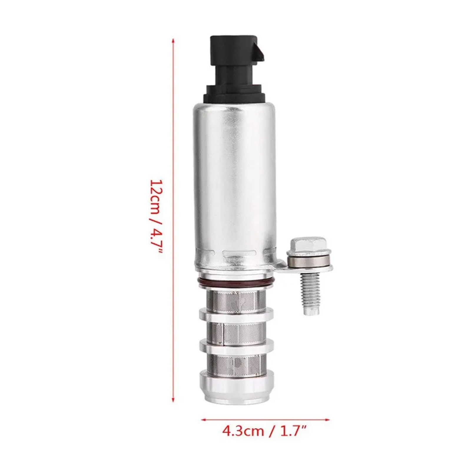 2PCS Intake Exhaust Oil Control,Fit For Chevrolet, Captiva,Fit For GMC, 12628348 12655421 12628347 12655420 Timing Solenoid VVT Valve Zawór ciśnienia oleju silnikowego pojazdu