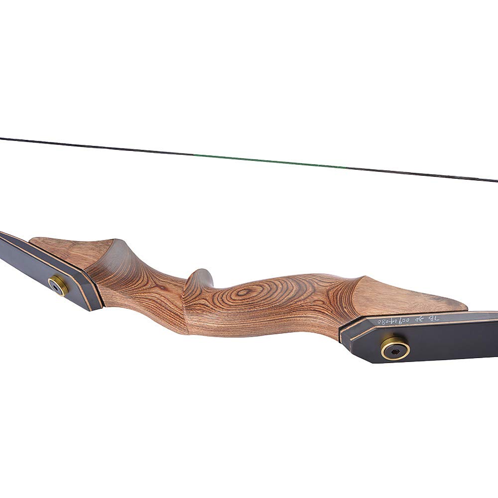 AMEYXGS 60" Takedown Arco Ricurvo e Frecce Set 30-55LBS Tiro Con L'arco Arco Da Caccia con Accessori per Arco per Tiro Al Bersaglio All'aperto Pratica Mano Destra