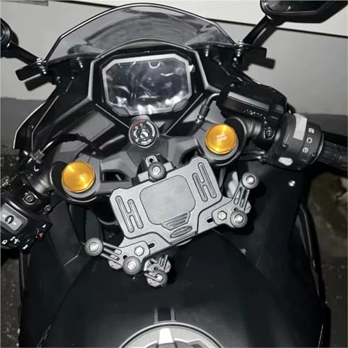 Support GPS ZX-4R et housse de fourche moto pour Kawasaki ZX4RR 2023-2025 - 3