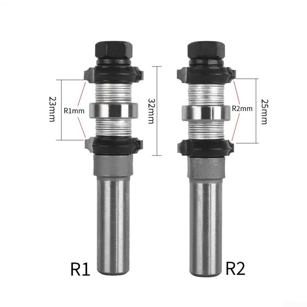 Punta Trimmer R1 Doppio Cuscinetto Alta Durezza Punta Trimmer(1/4xR2)