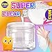 1.06QT Super Clear Slime Activator 34OZ Solution with Plastic Measuring Cup, FunKidz 1L Fine Formulation Work with All Types Slime Glue Washable Non-Toxic Kids Friendly Ingredients