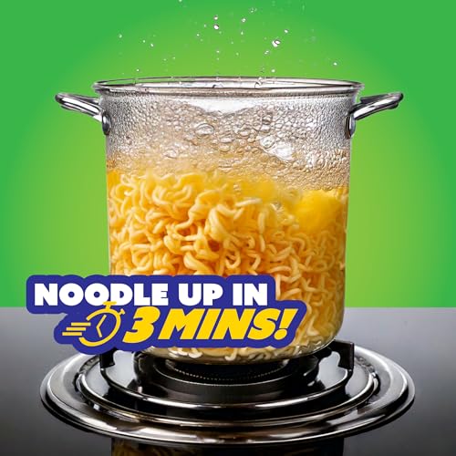 Image of Mi Sedaap Spicylicious Instant Fried Noodles, 3.03 oz, Pack of 40