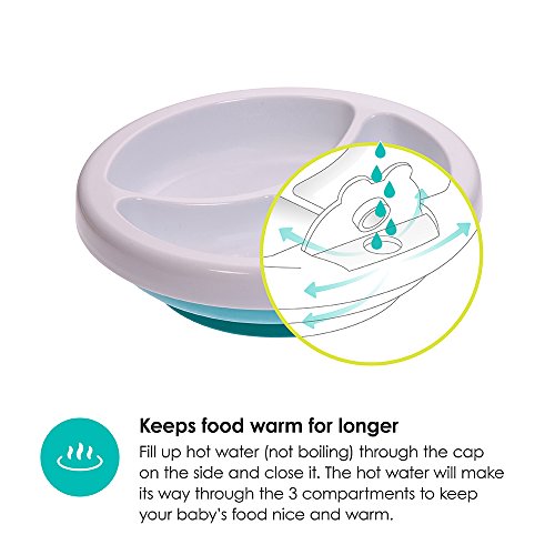 bblüv - Platö - Warming Plate for Baby (Lime) - Thumbnail 7
