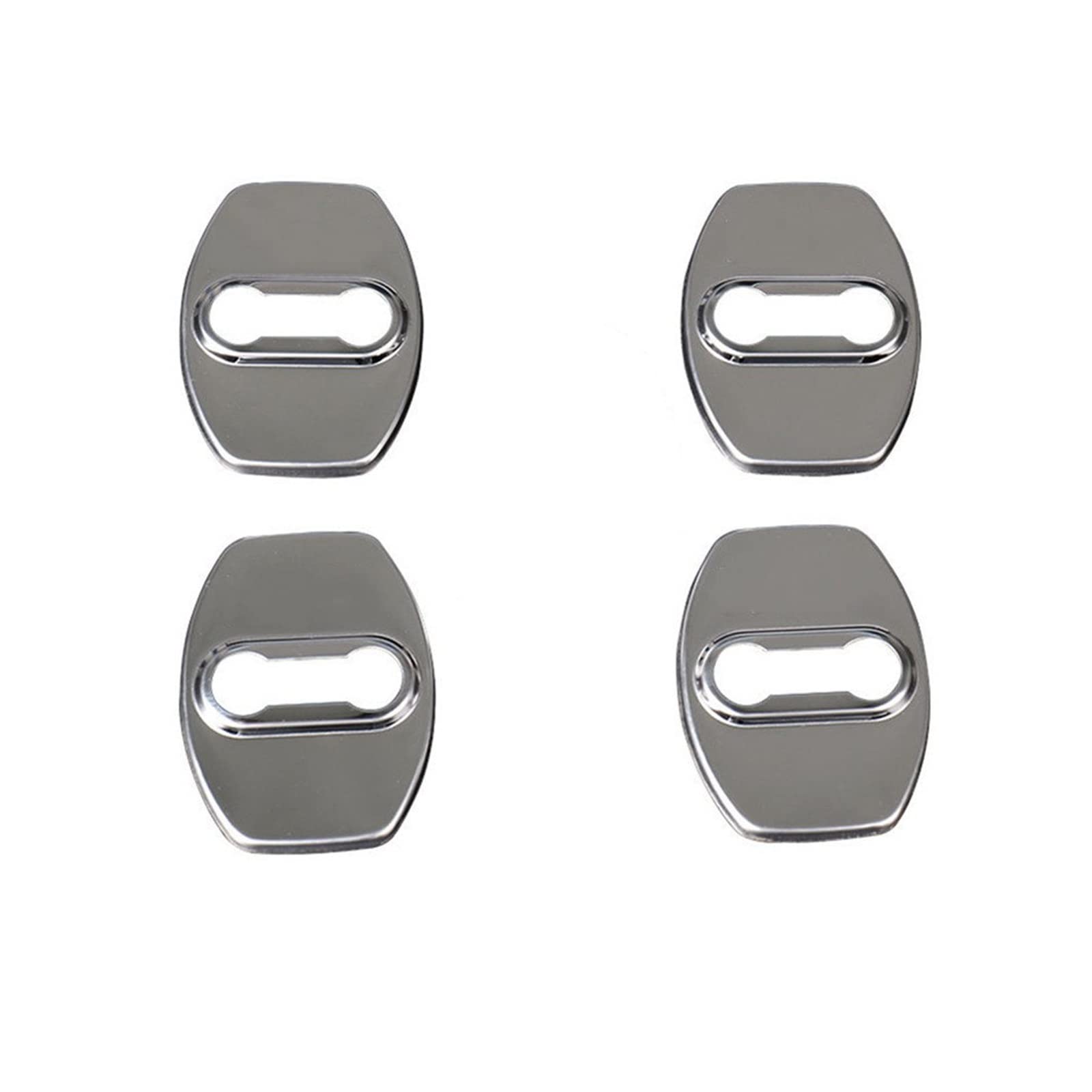 Hetevscck 2 Door Lock Protection Cover For Toyota For Land Cruiser For Prado 120 150 003-009 010-013 014-017 018 019 020 Hetevscck(2)