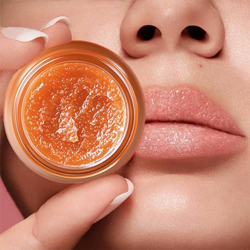 Brown Sugar Lip Scrub, Lip Care Scrubs, Lip Scrub Exfoliator To Remove Dead Skin, Lip Lightening For Dark Lips, Lip Exfoliator With Coconut Oil, Vitamin E And Honey For Hydrating And Plumper Lips - Image 6