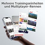 Raceable Lacuffy Walking Pad leise, Laufband für Zuhause Max 136 kg mit LCD-Anzeige und APP, Laufband Schreibtisch mit Training Couses und AI Traininging – Bild 5