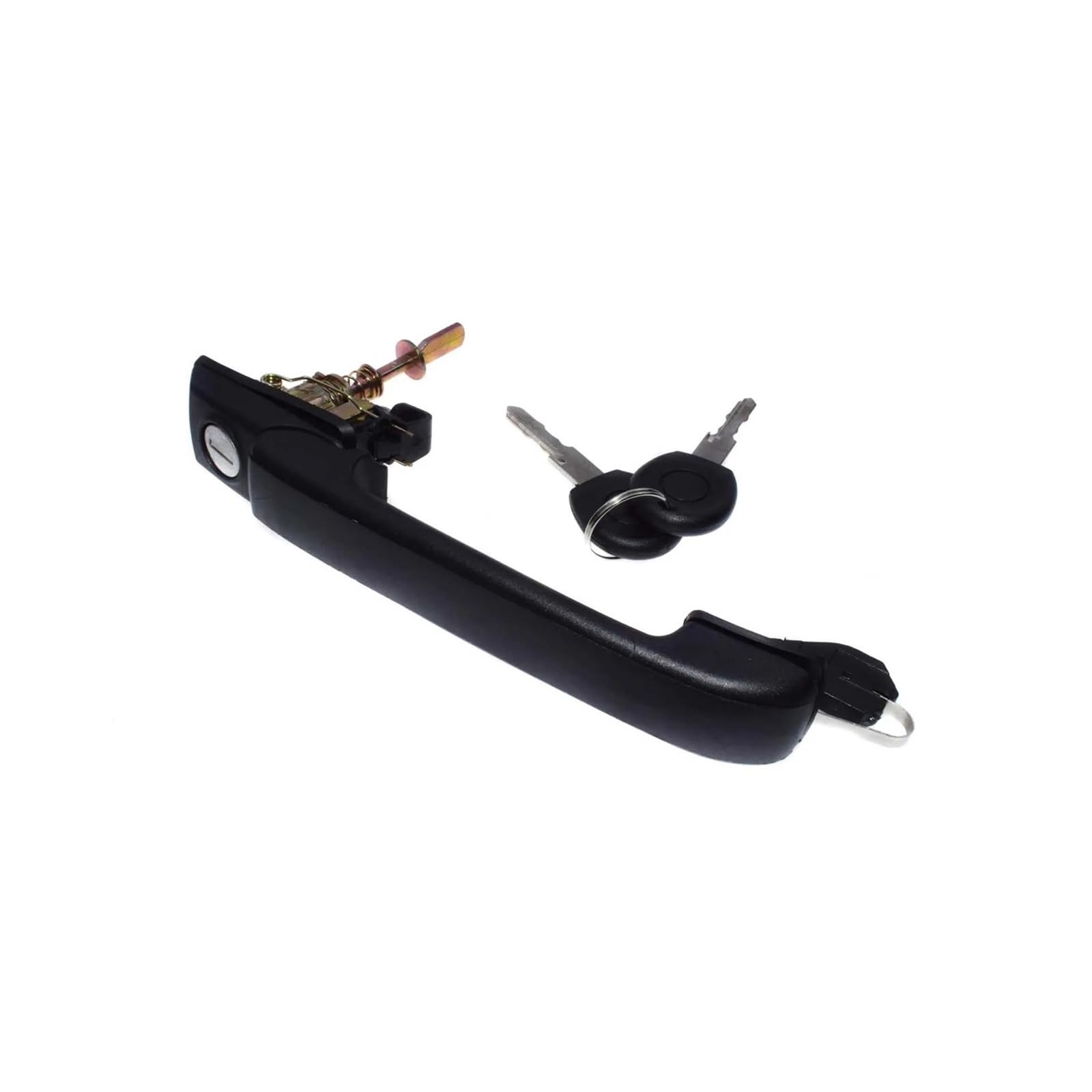 Fixcor Front X1 Black Left Right Exterior Outside Door Handle For Vw For Golf 3 Mk3 For Cabrio Glx 1H0837207b 1H0837207c(Front X1)