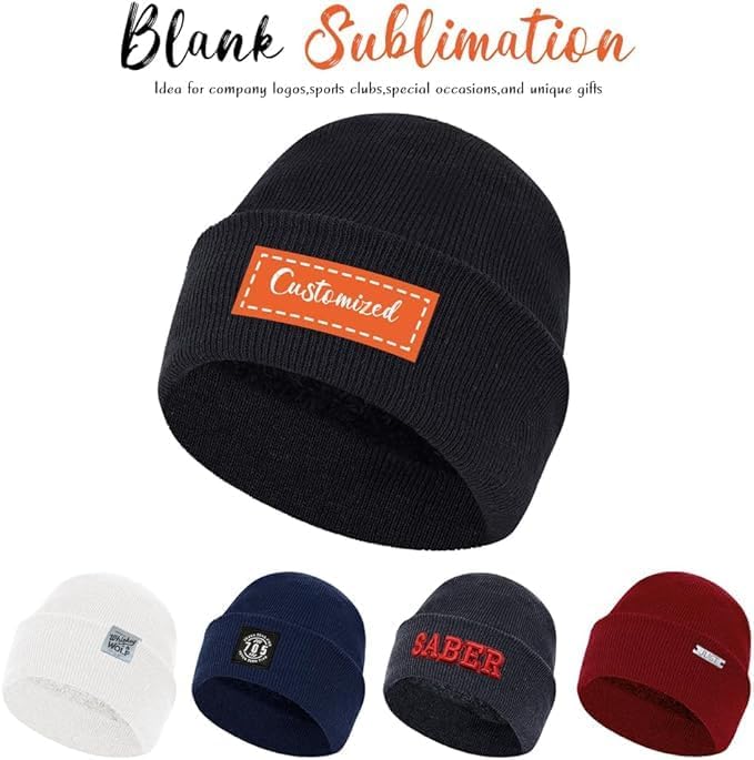 12 Packs Kids Beanies Winter Hats Warm Variety Pack, Assorted Colors Cuffed Knit Caps for Boys Girls Wholesale - Image 4