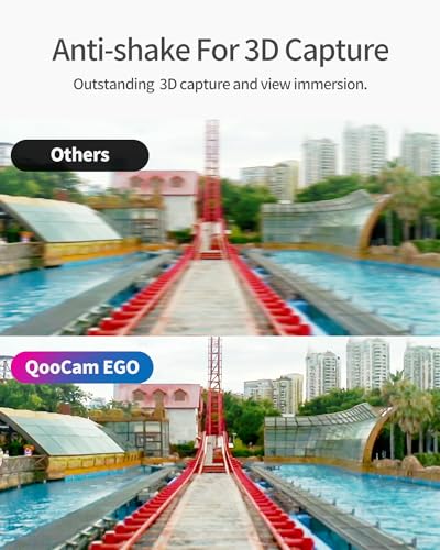 Image of KanDao QooCam EGO - Viewer-Integrated 3D VR Camera, Charging Kit Black