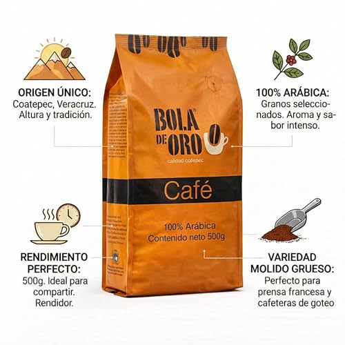 Bola de Oro Granos de Café Tostado 0.500 kg miniatura 7