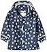 Produktbild Playshoes Mädchen Regenjacke Regenmantel Sterne, Blau (Marine 11), 104