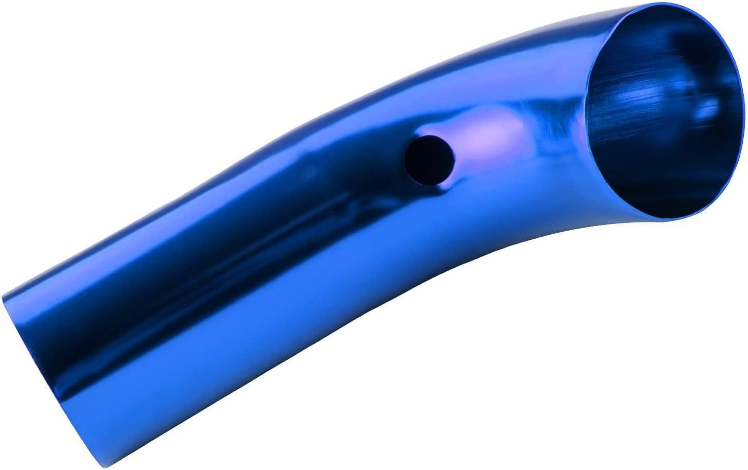 3" Universal Cold Air Intake Kit, Aluminum Car Air Intake Pipe Kit (Blue)