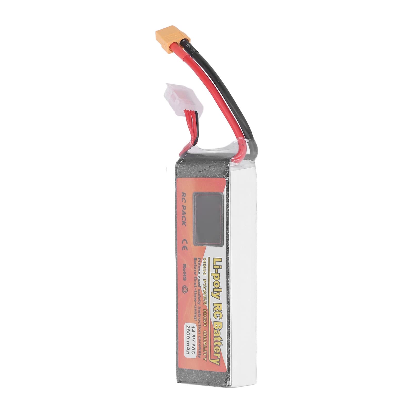 Batterie Lipo 14,8V 2800mAh 60C 4S XT60, Batterie RC pour Voiture