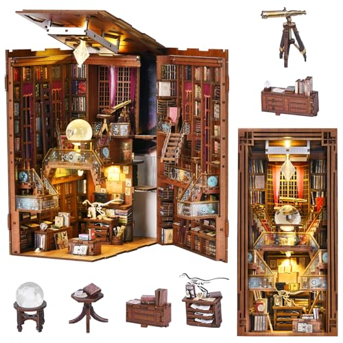 MiniCity Kit de Construction d'angle à Livres, Maison Miniature DIY