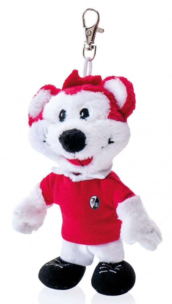 SC Freiburg Schlüsselanhänger - Füchsle - 14 cm Anhänger Plüschfigur