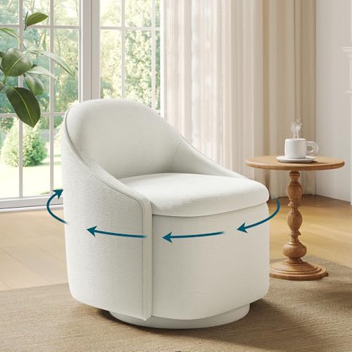 LINSY Swivel Accent Chair with Storage