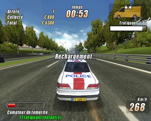 Paris Marseille Racing Police Madness Ps2 - vue 4