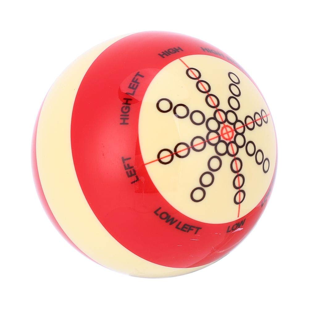 52mm 1 pièces 132g Boule d'entraînement de Billard, Boule de Billard, Balle de Pratique de Billard, pour Les Jeux de Billard méthodes de Levier Club de passionnés de Billard