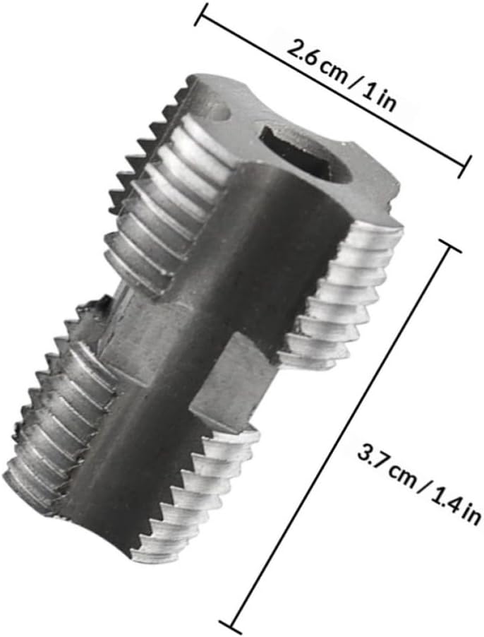 Electric Drill Threader Attachment for Pvc Plastic Pipes and Water Pipes Steel Sturdy Manual Threading Tool for Plumbing Projects