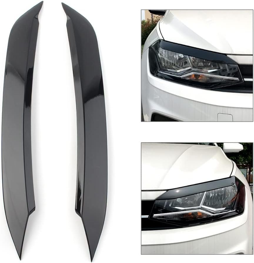 Paupières de phares pour VW Polo finition premium rigide - 3