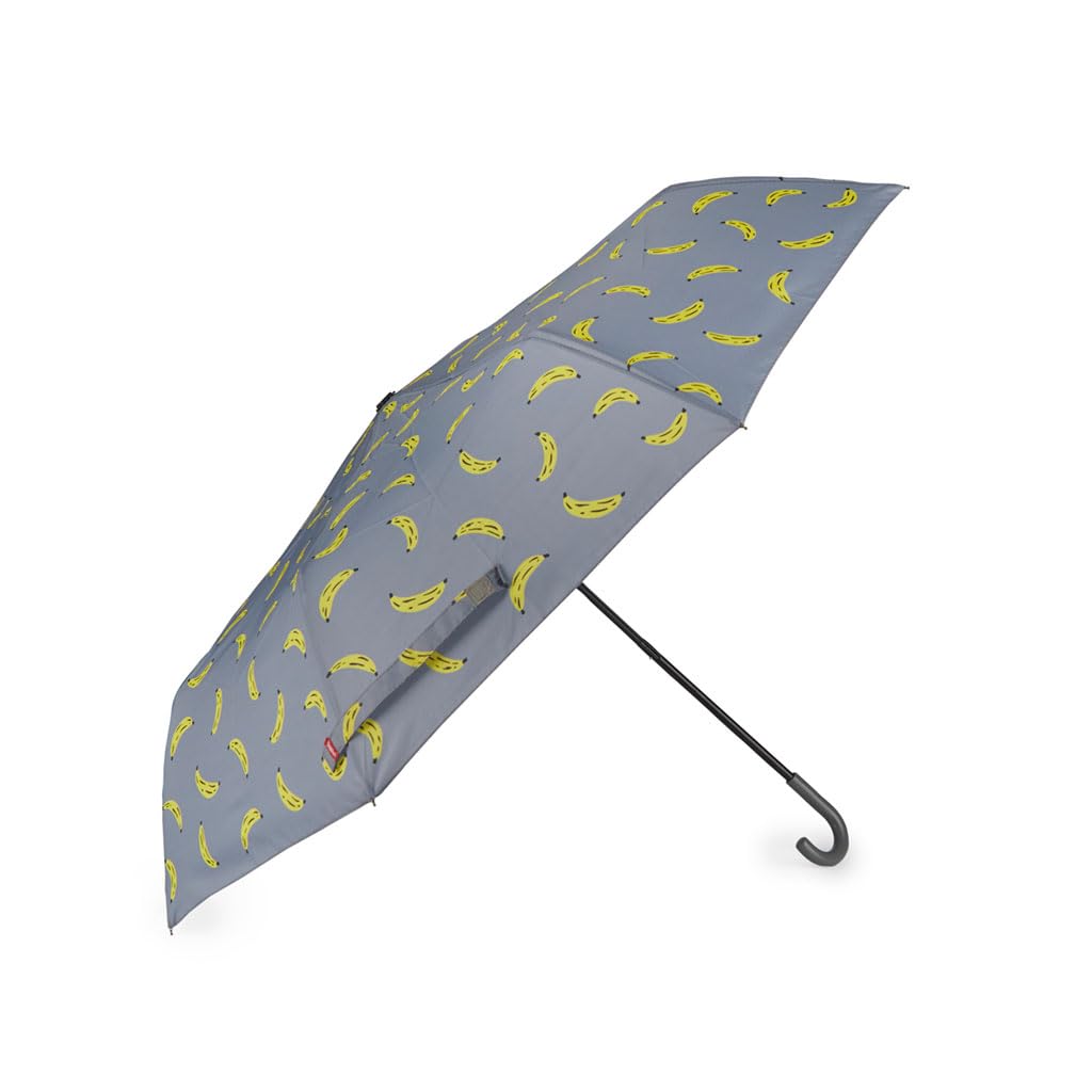 Balvi Ombrello Monkeymbrella Colore grigio Un design con banane ovunque Nylon