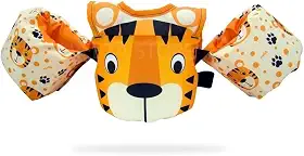 Colete Salva-Vidas Homologado Infantil Piscina (Tigre)