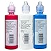 Tulip Puff Fabric Paint, Permanent Craft Paint for Clothes, DIY Projects, Notoxic, 4 fl oz 3-Pack, Patriotic USA Variety Pack - Red, White, Blue