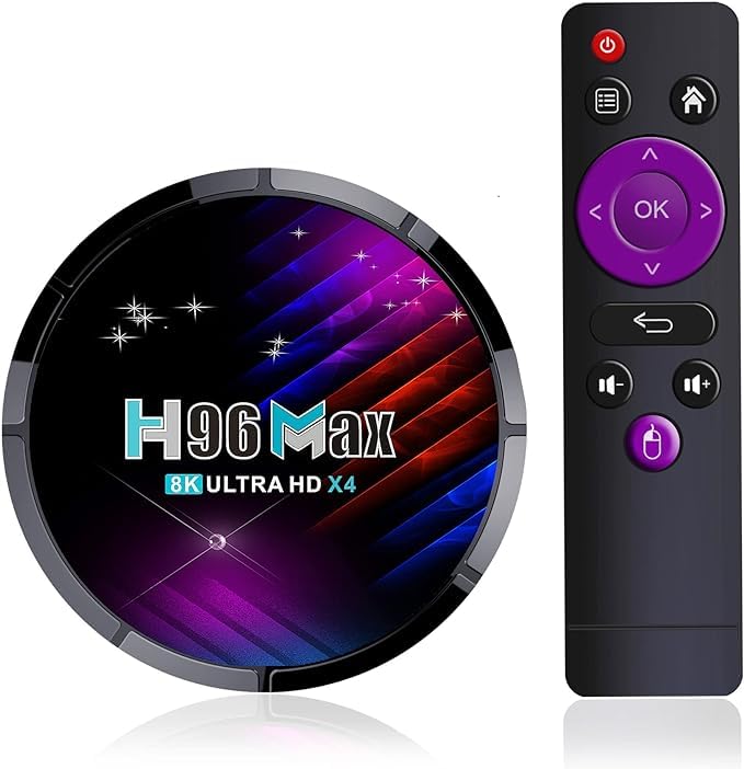 KATGROCHIR Android 11.0 TV Box, Smart TV Box Set-Top Box 2GB RAM 16GB ROM Remote Control Quad Core Support 8K 3D Set Top Box Home Media Player