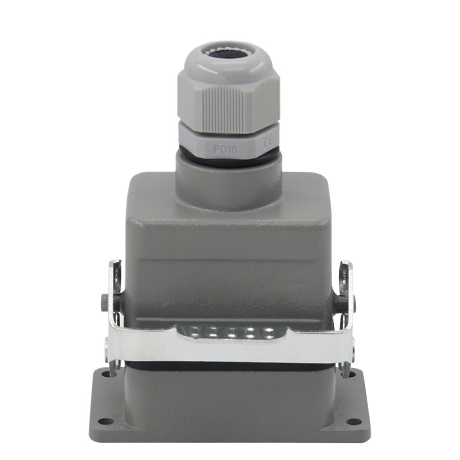 Conector de alta resistencia con inserción industrial de 24 núcleos y toma de aire rectangular 7