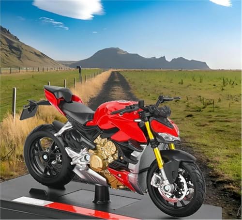 Idée cadeau idéale : modèle réduit moto alliage 1:18 Ducati V4 S