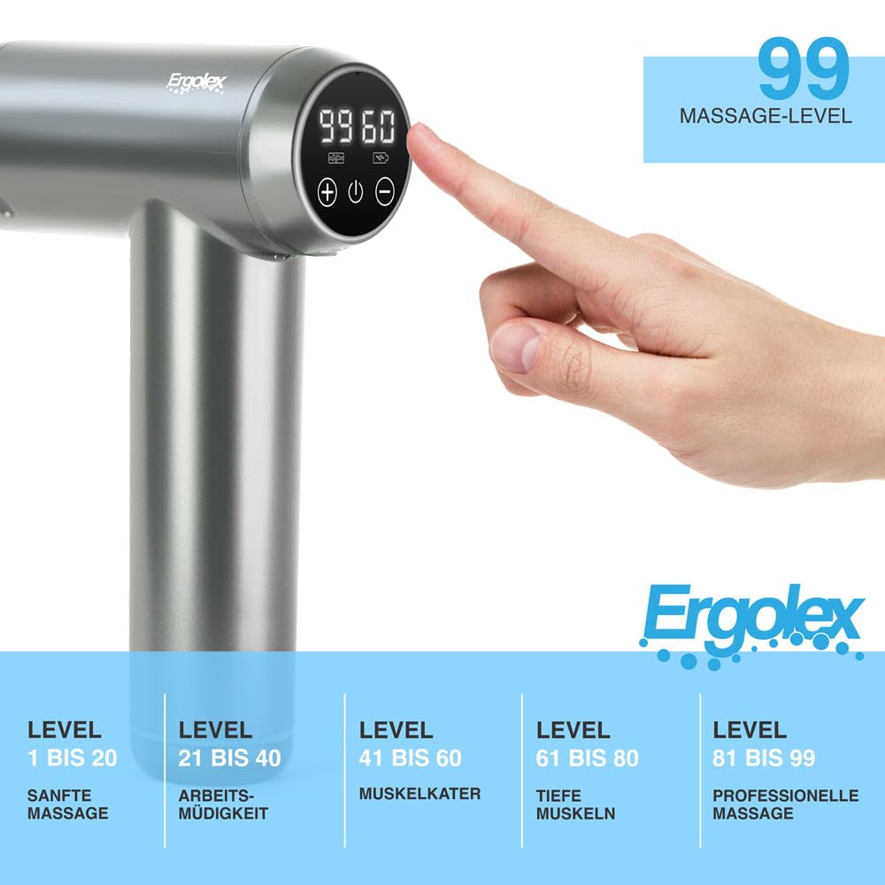 Massagepistole, Elektrische Massage Gun für Muskeln & Faszien