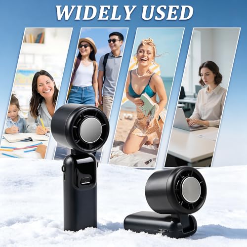 GETRIC Portable Handheld Turbo Fan with Ice Cooler, 3 IN 1 Rechargeable by GETRIC - Image 7