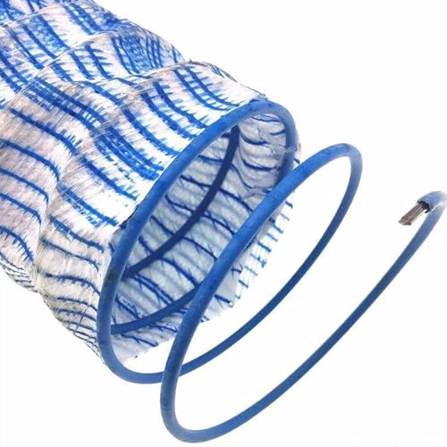 Extension/Flexible/Landscaping Drain Pipe, Yard Garden Lawn Underground Drain Tube Perforated, Non Woven Fabric Soft Permeable French Drain-Pipe for Prevent Erosion, Heavy Duty Ground Water Drainage(D