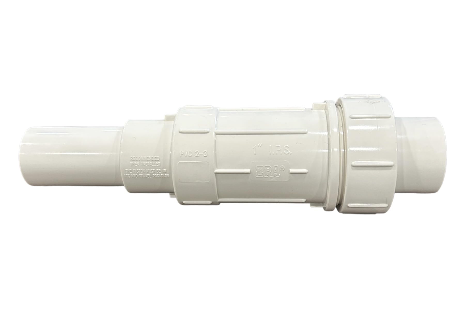 1/2 X 1/2 PVC Slide Repair Coupling, 55 OFF