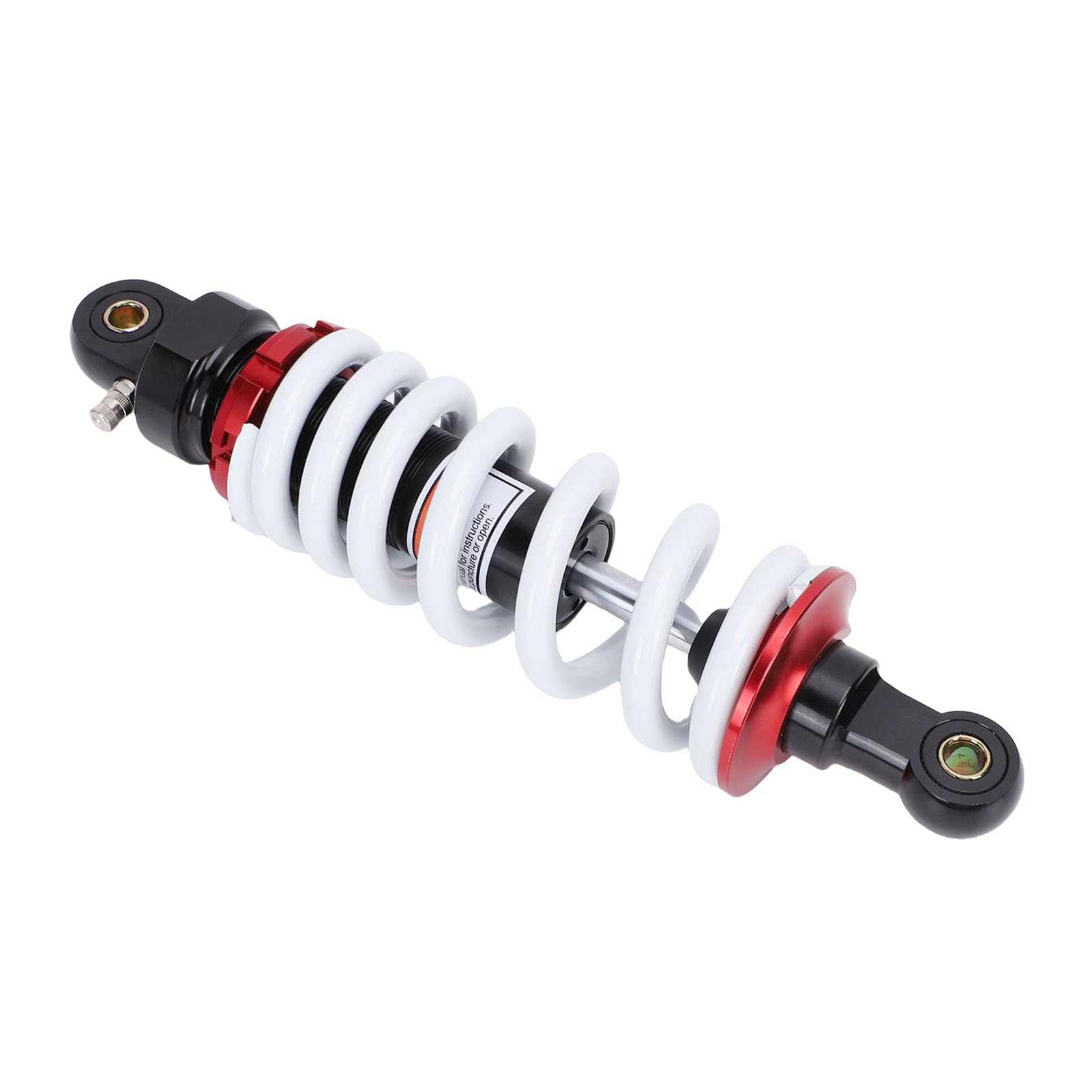 Generic Uniwersalny Regulowany Amortyzator Motocyklowy Sprężyna Zawieszenia Heavy Duty Stop Metali do Skutera ATV Gokart 290mm